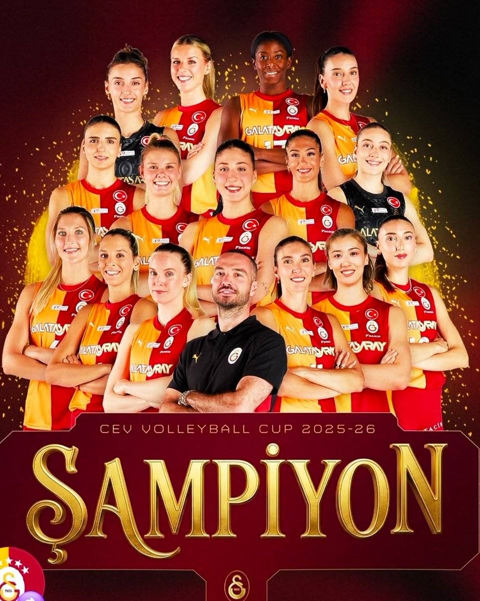 bilim01's tweet photo. Avrupa şampiyonu👏👏🏐🏆 https://t.co/CVeDaLsBWo
