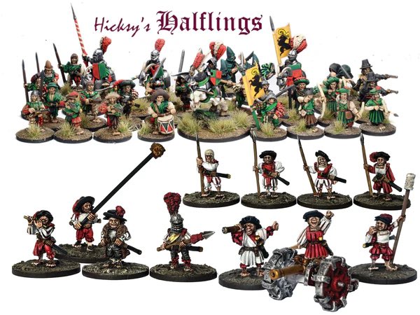 PaulHic80466580's tweet image. If you’re heading to Salute and you want to pick up some pesky Hicksy’s Halflings. You can find them and myself at the Footsore Miniatures &amp;amp; Games stand TK14! See you there! 
#halfling #moot #oldworld #wfb #kingsofwar #salute