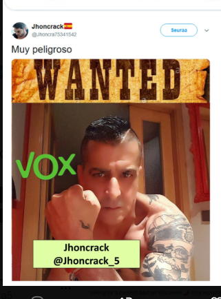 fakemania_'s tweet photo. @Jhoncrack_4 @Lolin66704315 las abuelas las mata tu queria Ayuso, los empresarios en españa estan ganando mas dinero que nunca y tu sigues siendo una rata que vende su culo pq de dignidad no tienes sino la venderias tambien, solo hay que verte la cara de fracasado que tienes, bloqueame aqui tb rata cobarde https://t.co/tJcuhTJvX6