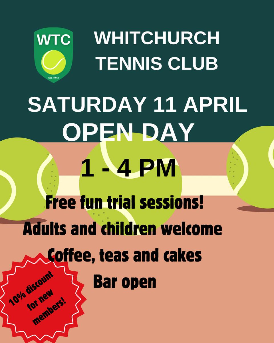 WTC_Cardiff's tweet photo. Please come to our Open Day on Saturday and try our new Tiger Turf courts. https://t.co/gY3h3mLfMb