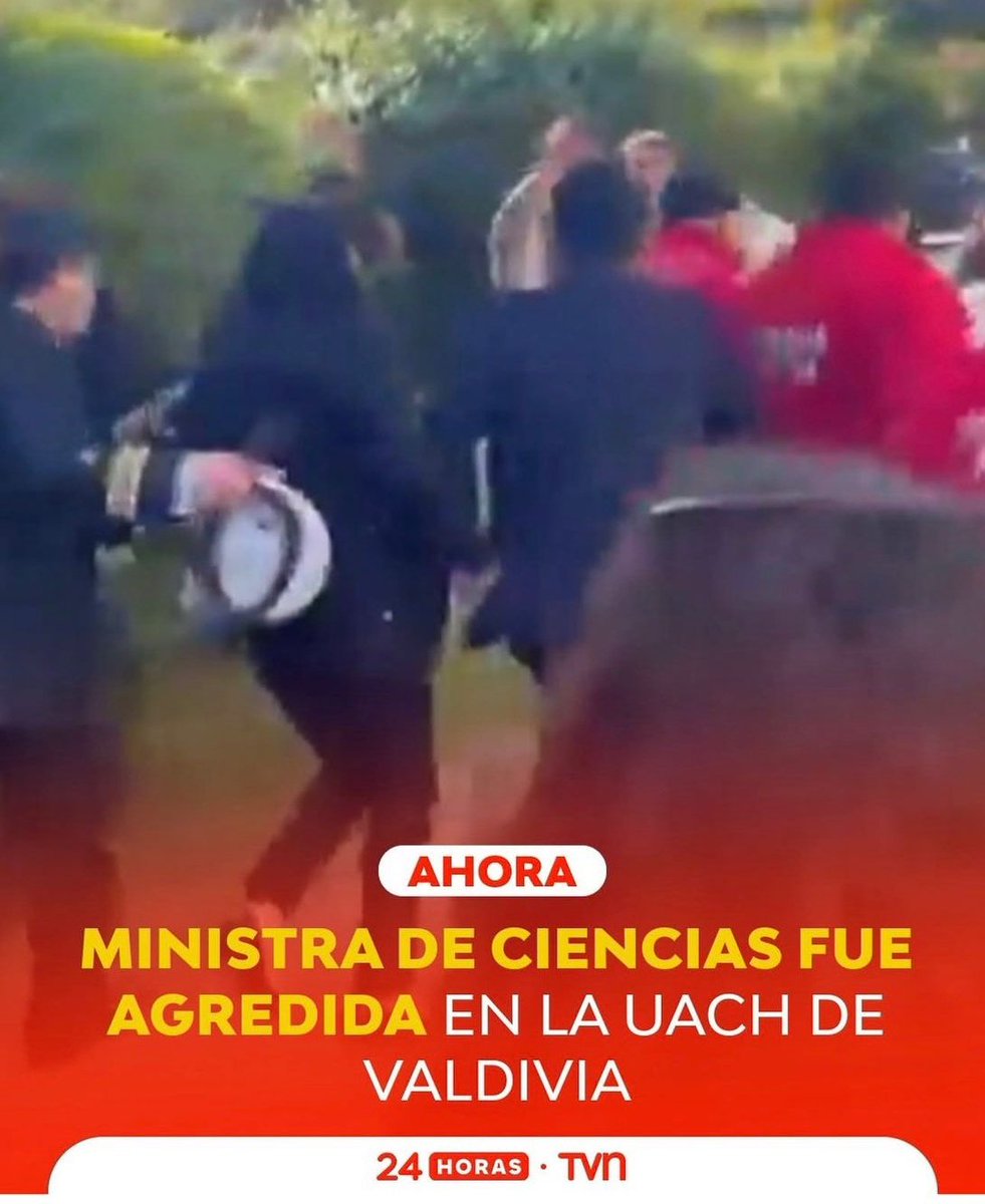 Toda mi solidaridad con la Ministra <a href="/Ximenatech/">Dra. Ximena Lincolao-Gates</a> , opositores al gobierno que estuvieron 4 años encerrados, ahora vuelven a su actitud golpista y violenta. 
Vergüenza y pena solo saben destruir, intimidar y causar terror. La violencia jamás es el camino.
#valdiviacl