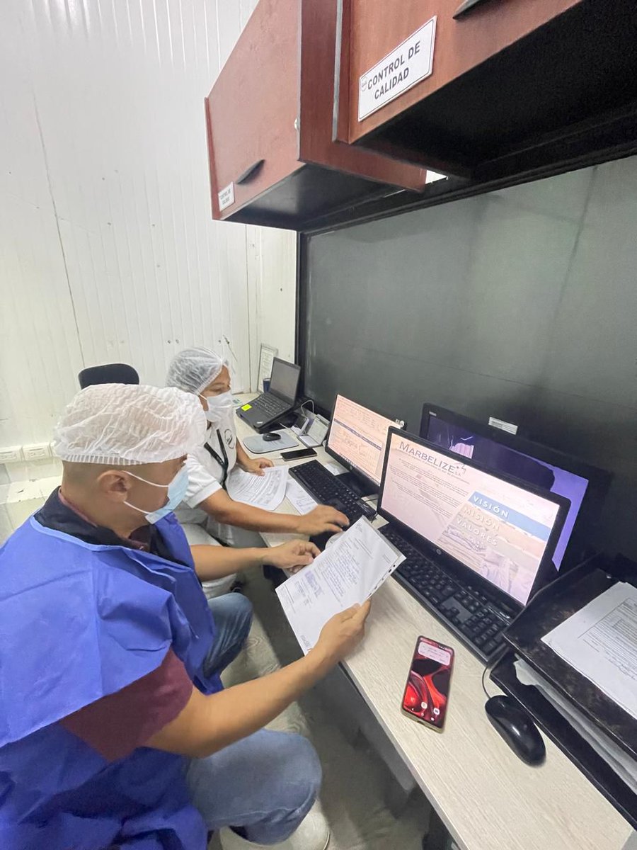 #Manabí | 🏭 Realizamos inspección a establecimiento pecuario de exportación, con la finalidad de mantener los estándares de calidad que respaldan nuestros productos en los mercados internacionales. 

📍 Cantón Jaramijó. 

#ExportamosCalidad 🇪🇨