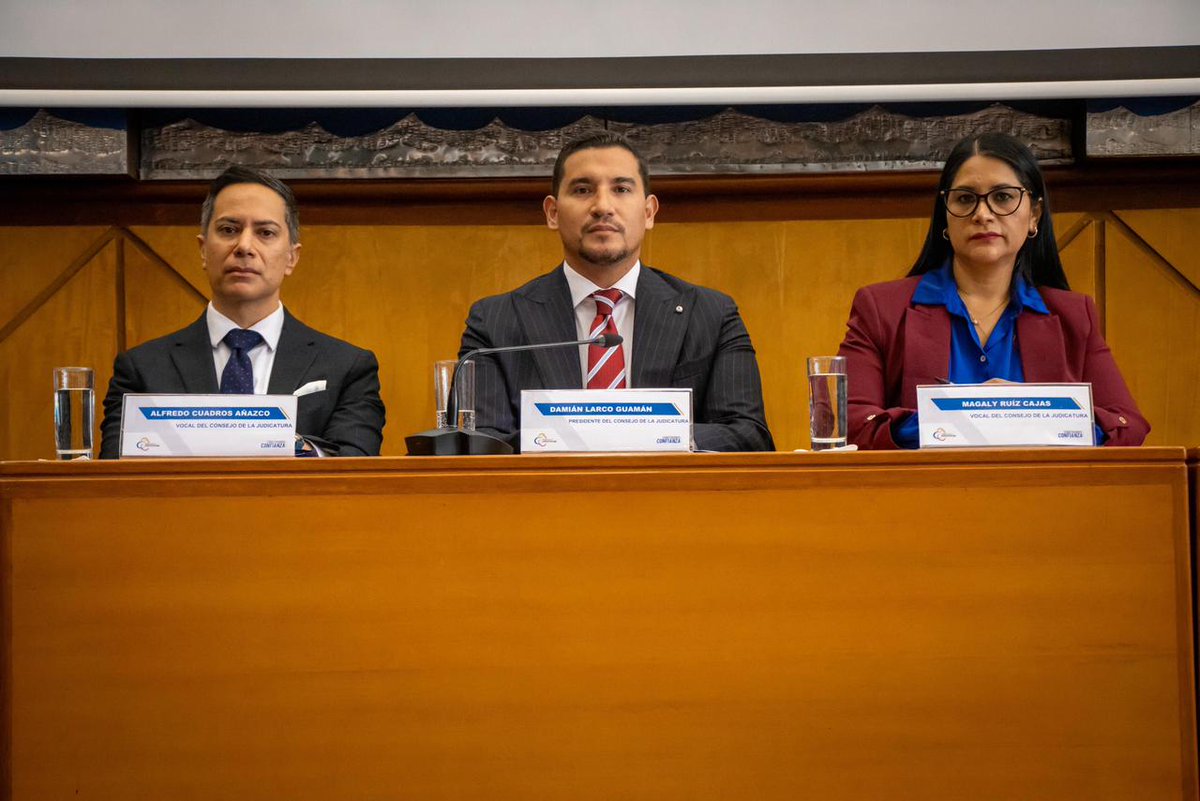 Consejo de la Judicatura tweet media