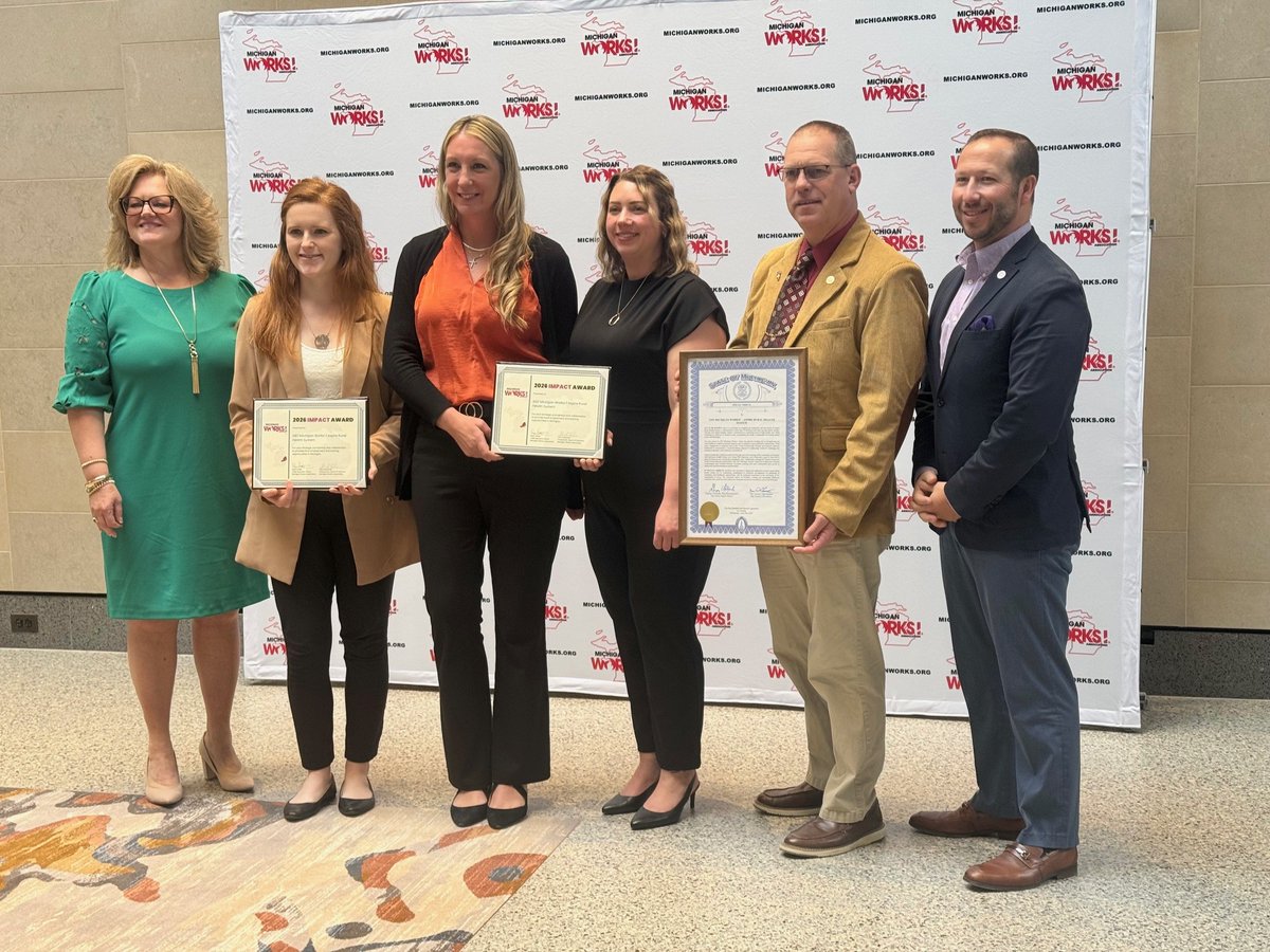 GSTMIWorks's tweet image. We’re proud to honor Aspire Rural Health System as GST Michigan Works! 2026 Michigan Works! Impact Award Winner!

Follow along on X: @MichWorksAssn to hear more about our honoree’s story and others recognized today! 

michiganworks.org/impact-awards

#MIWorks #MIWorksImpact