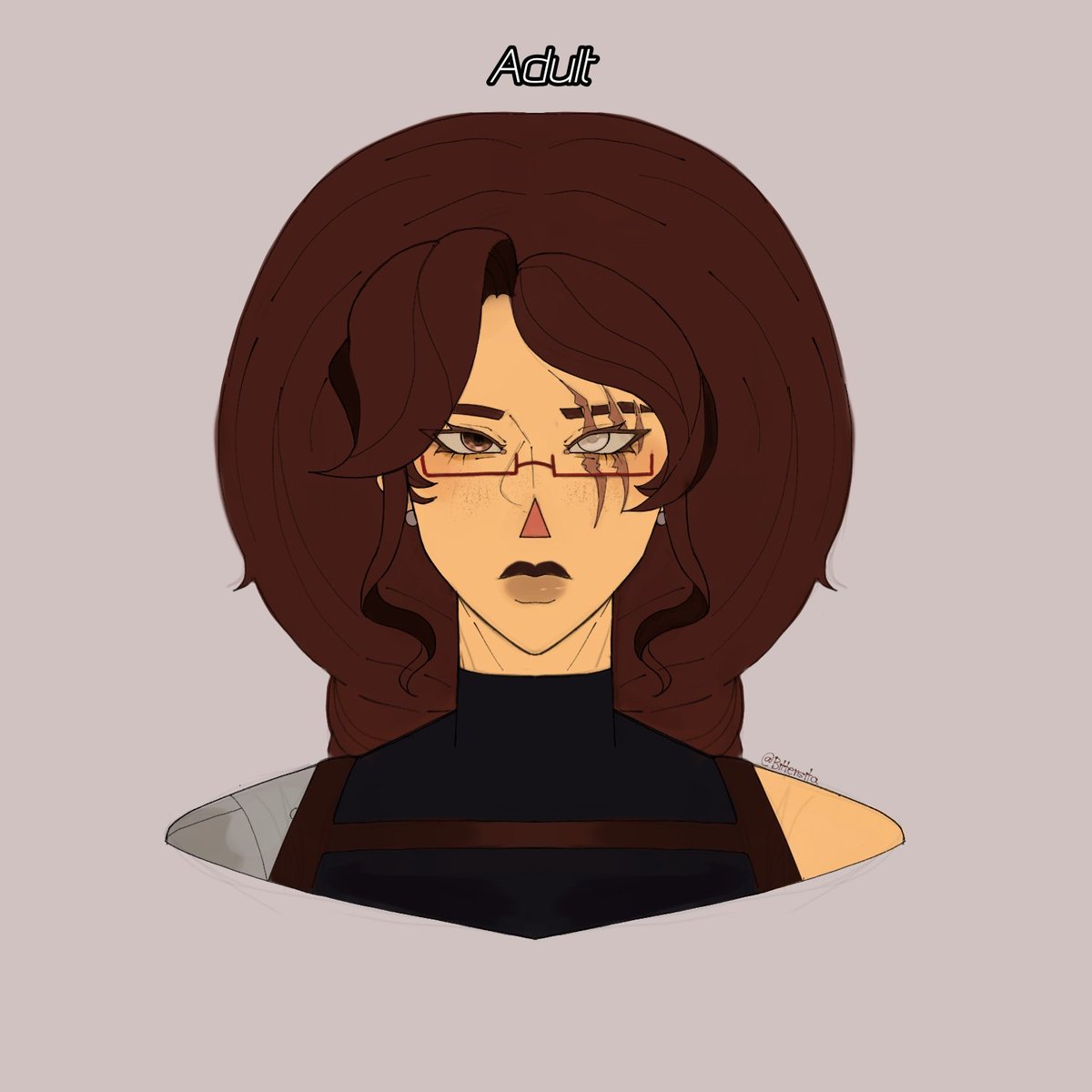 Bittersita_'s tweet image. — Sarah Sparks  ☕📋🌈| RF AU 

— Some stages throughout her life! 💗  - 
 
Au RF: @TheRealDeLacey

#welcomehomefanart #WelcomeHomeAU #RainbowFactoryAu #RfWally