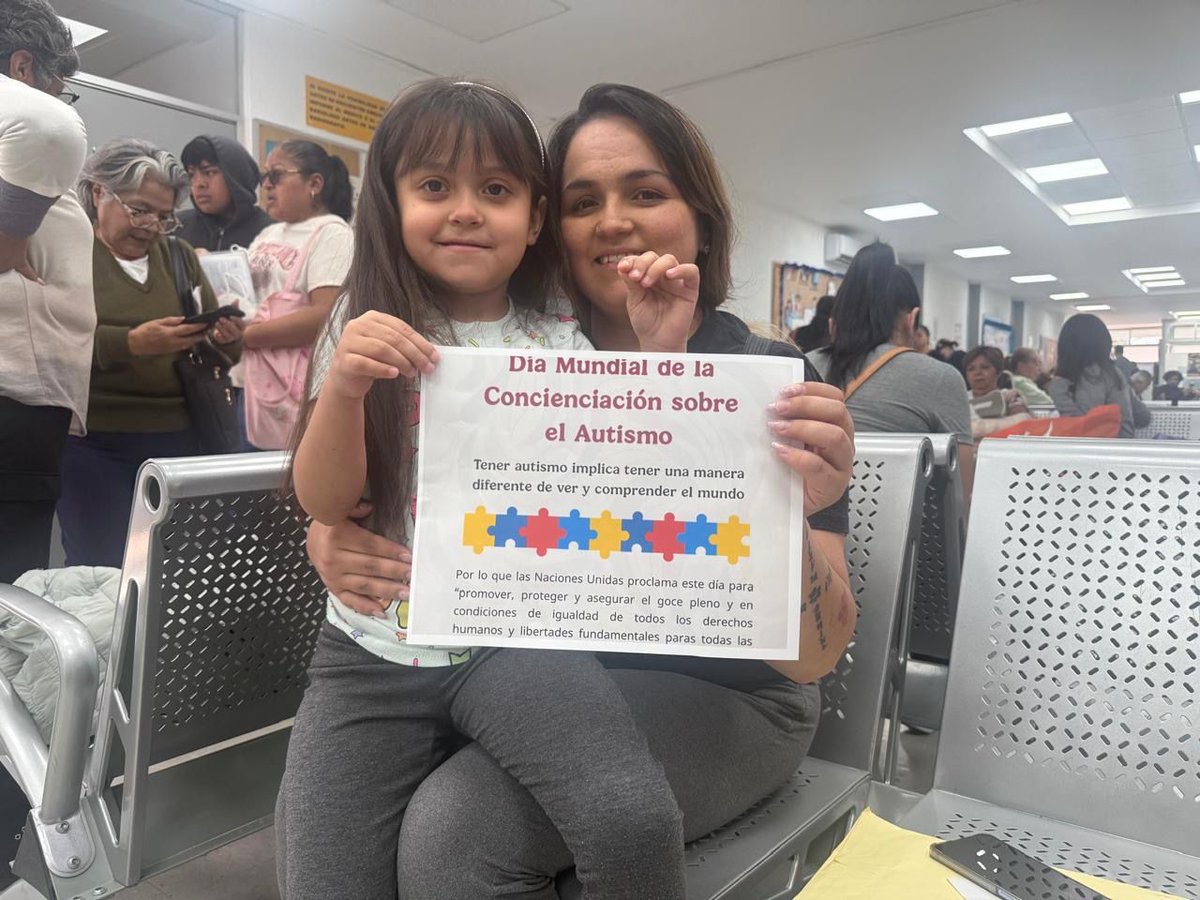 IsssteZonaSur's tweet photo. 📣 En conmemoración al “Día Mundial de Concienciación sobre el Autismo”, el ISSSTE Zona Sur se dio a la tarea de informar sobre el tema en las comunidades de los diferentes centros de trabajo.
#INCLUISSSTE https://t.co/WaHSSzBYdR