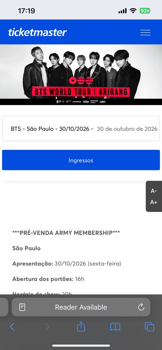 duda VAI VER O BTS 𐙚 tweet media