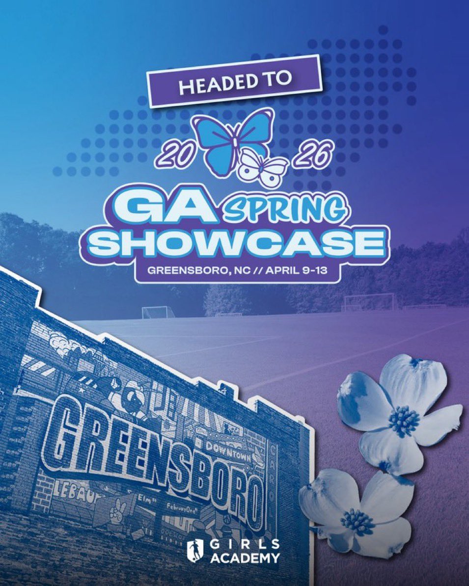 Heading to <a href="/GAcademyLeague/">Girls Academy</a> Spring Showcase in Greensboro, NC this week

Send us your schedules 📅
