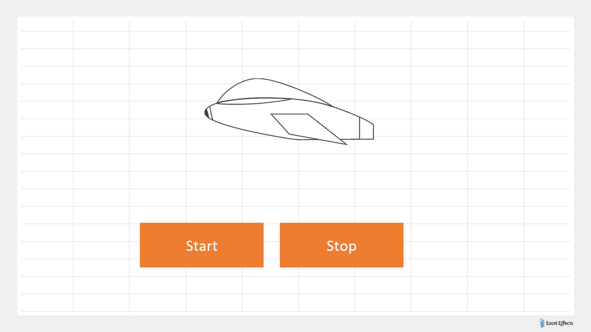 ExcelEffects's tweet photo. The flying spaceship in Excel... https://t.co/TTdHlC41Jm https://t.co/iuEkWlTURy