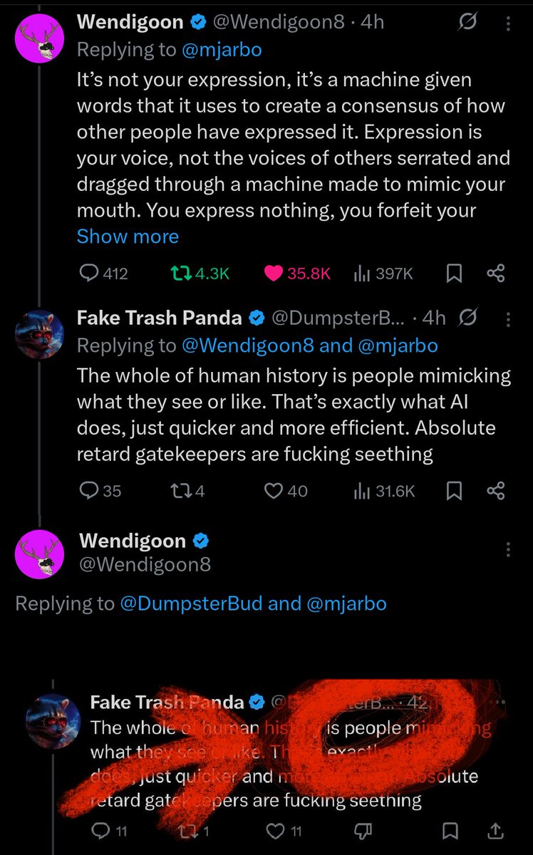 Wendigoon performing Mortal Kombat fatalities on AI bros was not on my 2026 Bingo Card, but I am all here for it