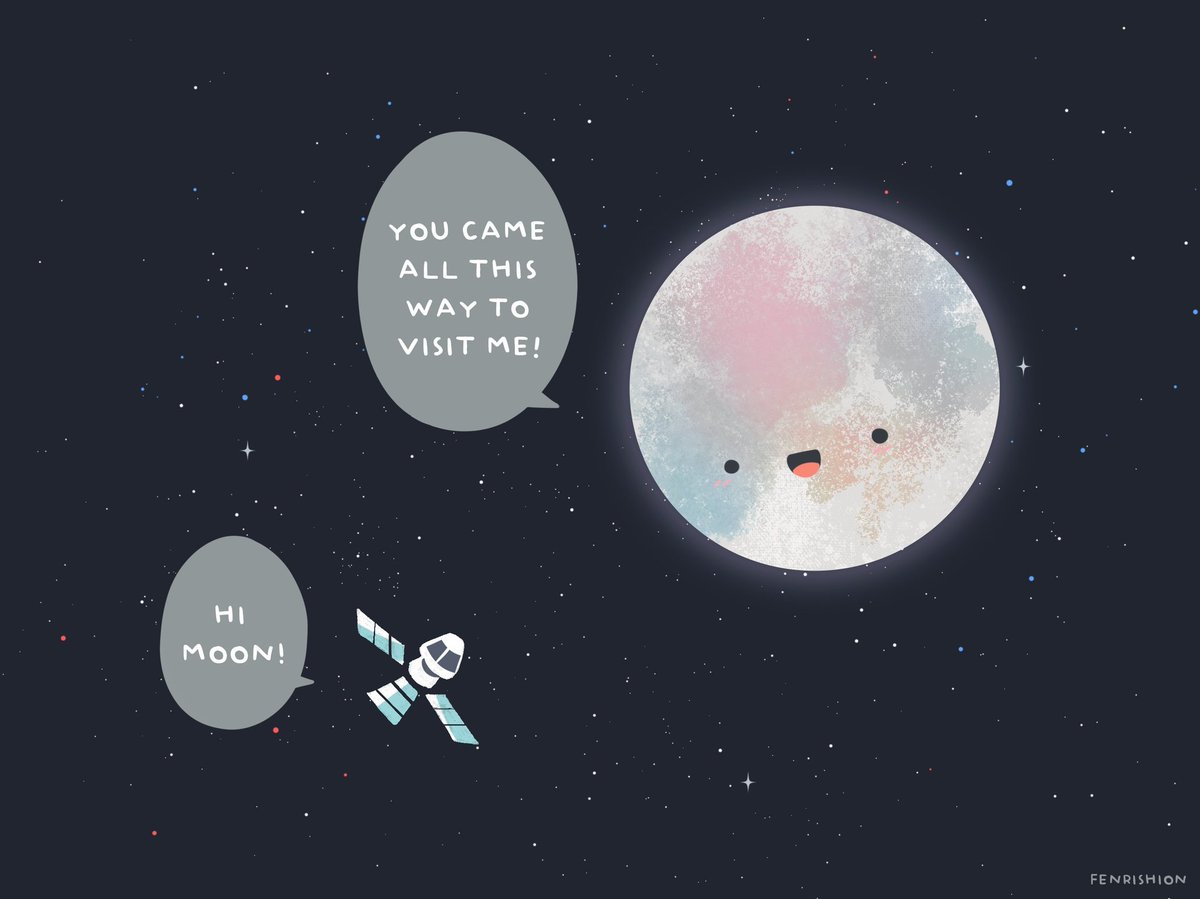 Lo dico in ritardo, ma mi sono innamorata della Luna