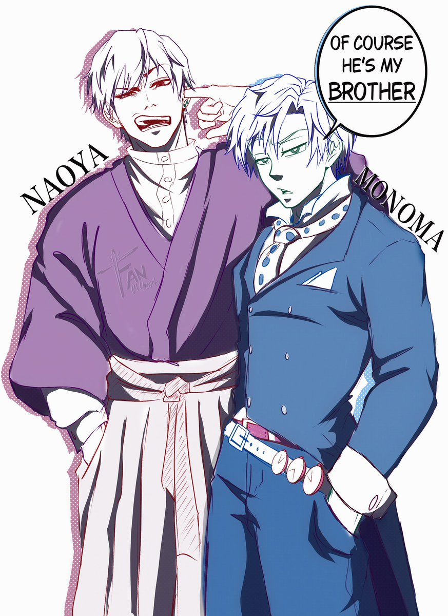 Fan0fthearts's tweet photo. Playing around with all this crossover content of JJKxMHAxSpiderverse has me making cross-dimensional siblings. 
You can’t convince me that Monoma would be part of any clan other than the Zenin clan…. https://t.co/vGYZCo0SyX