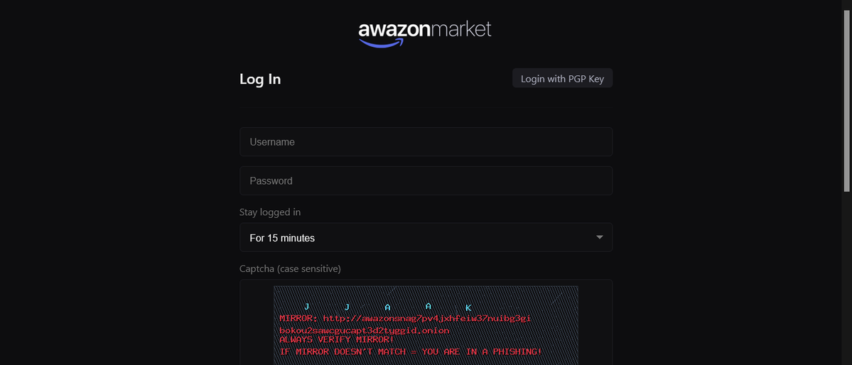 ‼️Awazon Market, a new darknet marketplace slowly evolving into an established market.

Dark Web Onion: http://awazonsnag7pv4jxhfeiw37nuibg3gibokou2sawcgucapt3d2tyggid[.]onion