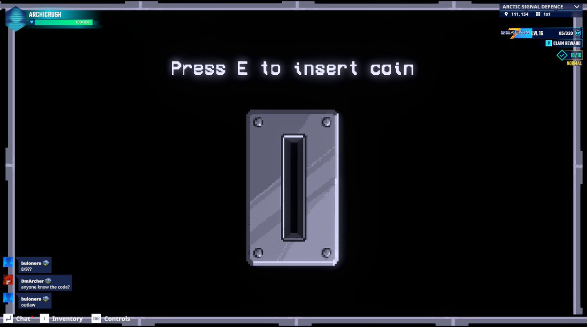 kmjif5's tweet photo. Got any change? Coin insert screen captured in The Sandbox Season 7. @TheSandboxGame  https://t.co/1L3JG5oTDu #Season7 https://t.co/HN2VDfi7wa