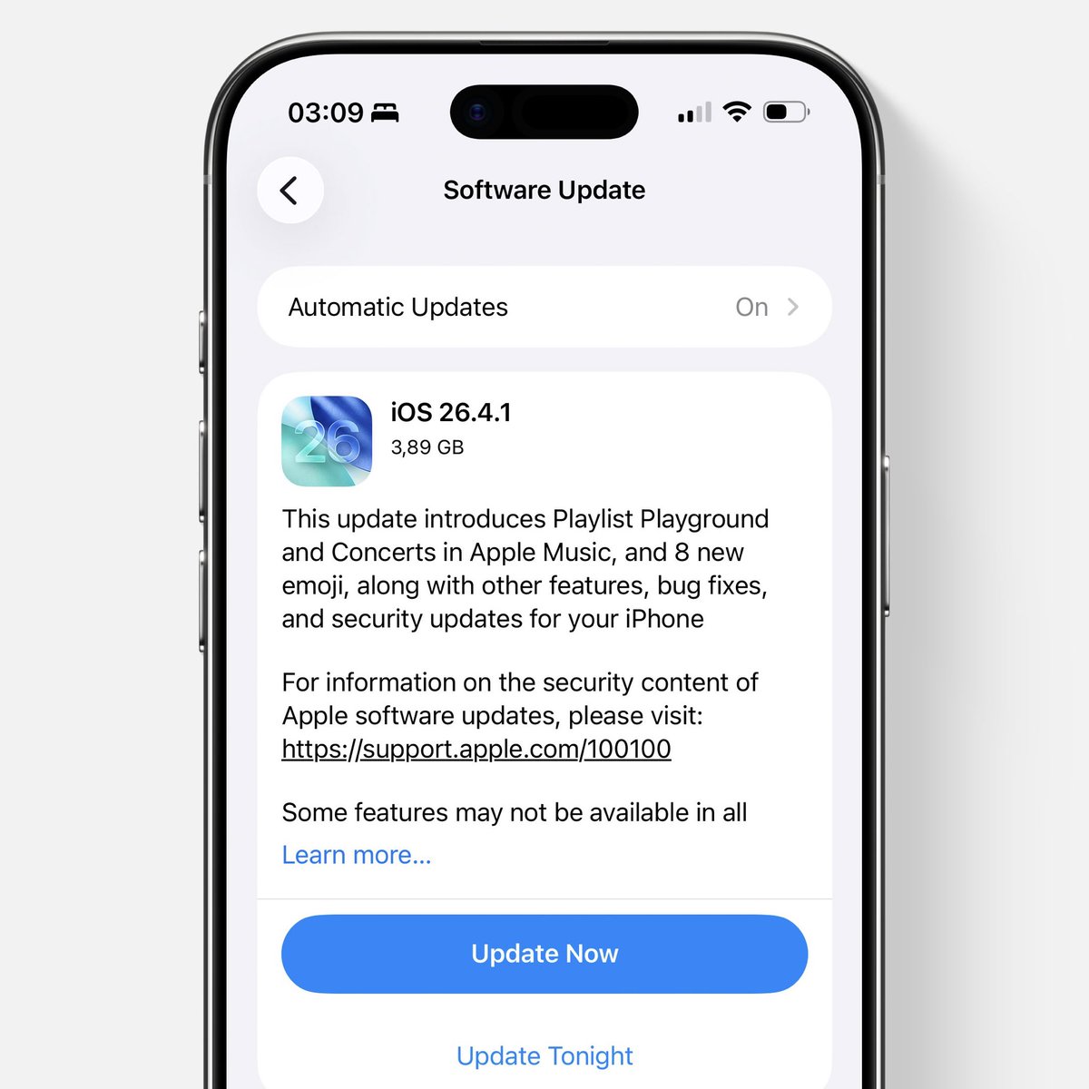 AppleExplosion's tweet photo. 🚨Apple выпустила iOS 26.4.1 и другие новые беты! ⚙️Что нового: https://t.co/n3IAqOTqhG

НЕ СТАВЬ❌Особенно после теста🪫: https://t.co/tXK6d4mOXP

🤪#iPhone17 всех обманул: https://t.co/Kgc3qOoRdO

#ios265 #ios26 #ios2641 #ios266 #ios27 #apple #iphone #ios #ipad #ipados https://t.co/EPR5xS4WRf