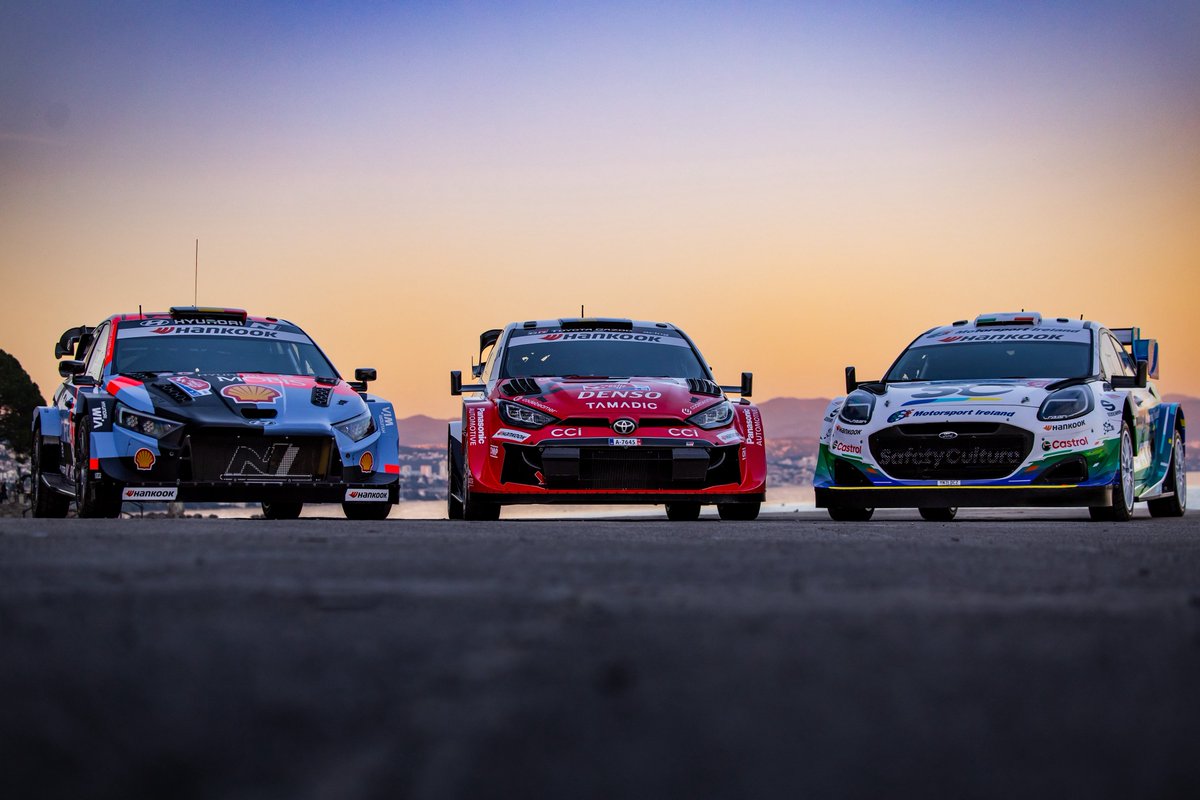 Croatian sunset cruise 🔥

#ToyotaGAZOORacing #GRYaris #WRC #CroatiaRally 🇭🇷