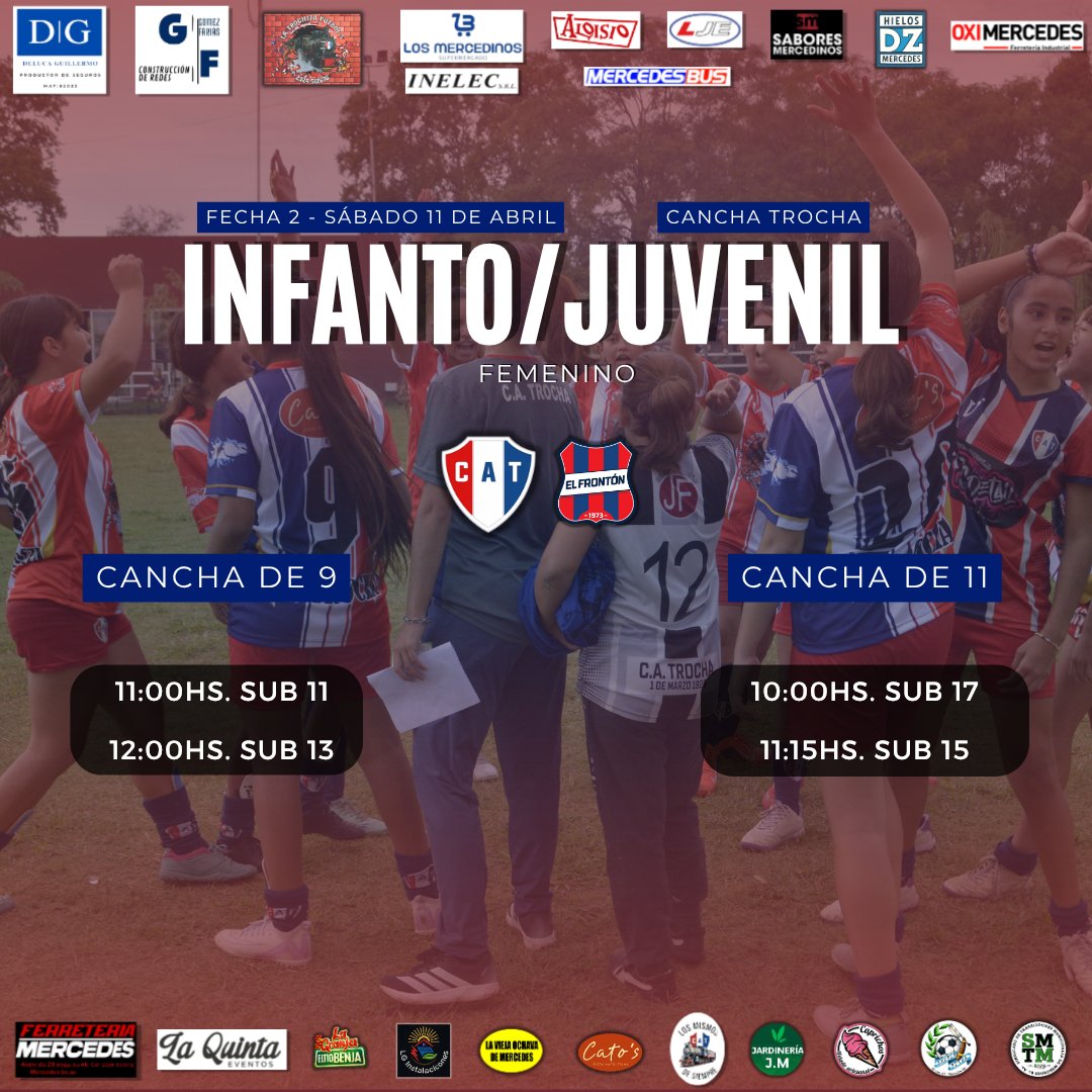 Los horarios para este fin de semana 👇🏼🚂

¡Vamos chicas! 🇳🇱

#VamosTrocha #TodasJuntas