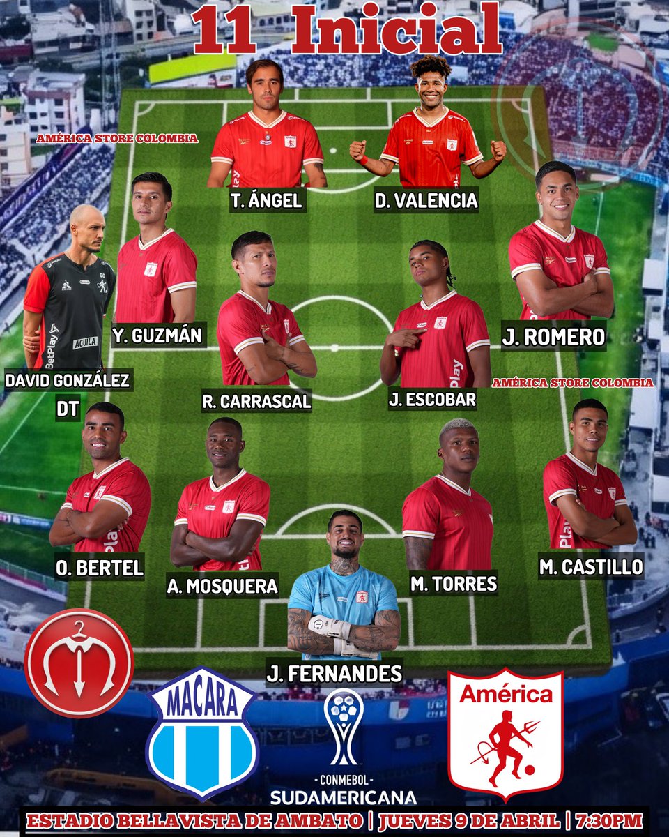 América Store Colombia tweet media