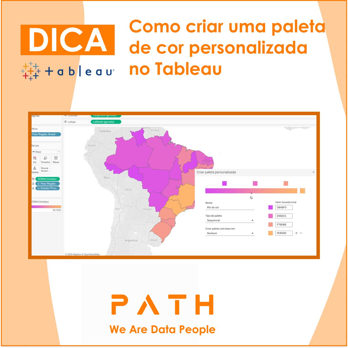 PathDataFan's tweet photo. Criar paletas de cores personalizadas ficou mais simples e integrado, eliminando a necessidade frequente de editar arquivos XML manualmente.

Confira: https://t.co/jrspGzbrts

#Tableau #WeAreDataPeople #DataFam #VisualAnalytics #PathDataFan #TableauTips #PathTips https://t.co/RrQroQJ083
