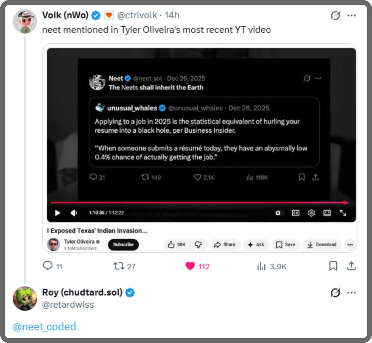 neet coded tweet media