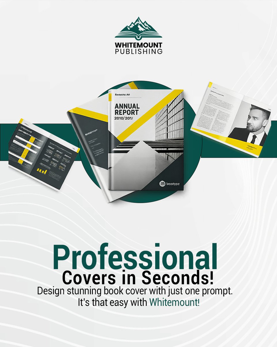 Whitemountusa's tweet image. Your book deserves a cover that speaks before a single word is read. 

Create stunning, professional covers in seconds—simple, smart, and impactful with Whitemount.

http://whitemountpublishing.comEmail: info@whitemountpublishing.com

#BookDesign #CoverDesign #PublishingSuccess