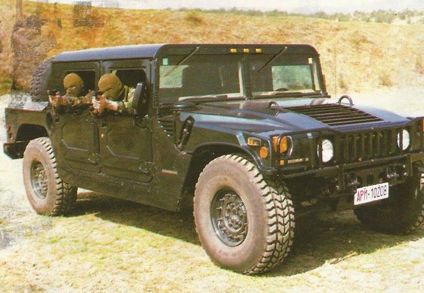 AM General Hummer in service with the North Macedonia Army SOF, 1990s period.
