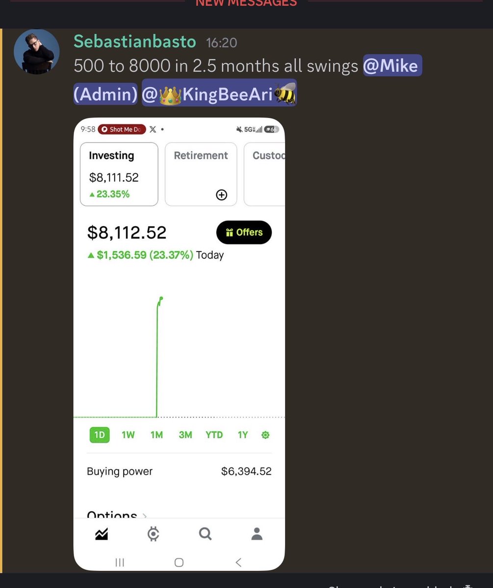 aristotlegrowth's tweet photo. Turn $500 into $8k in 2.5 months 🤯💯 https://t.co/oOSX4CX96Y