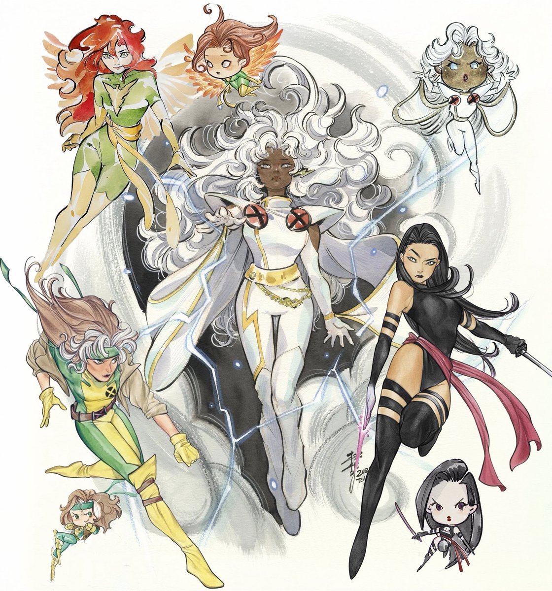My favorite x-women by Peach Momoko edited together by me