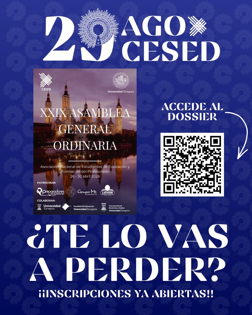 asocesed's tweet photo. Se acerca la asamblea y los preparativos ya están todos listos. ¡Muchas gracias a todos los colaboradores por confiar en CESED! Seguid atent@s a nuestras redes para más información acerca del desarrollo de la asamblea 😁💙 https://t.co/UtNFrUK4Tb