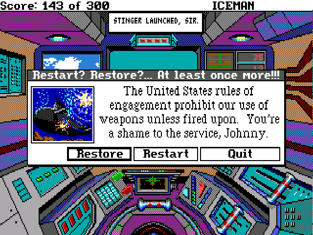 SierraOnLineUni's tweet photo. π
Several Ways to Die in...
Codename: Iceman (1989)
6
#CodenameIceman #Death #SierraOnLine #SierraGames #Sierra #AdventureGame #PointAndClick #RetroGaming #RetroGames #RetroGamer #Nerd #Geek #PcGaming #PcGames #DOSGaming #Gaming #VideoGames #Games #Collector #80s https://t.co/YI6c9RUaVr