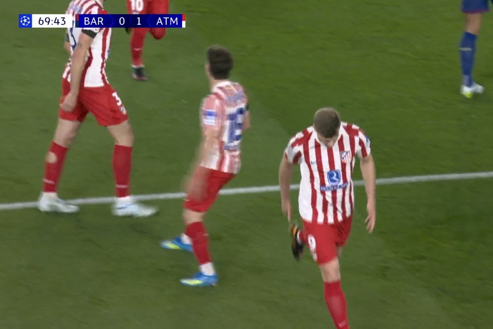 TouchlineX's tweet photo. 2-0 Atlético Madrid.

GOOOOOOOOOOOOOOOLLLLLLLLLLLLL SORLOTH DOUBLES THE LEAD !!!!!!!!!!!!!!!!!!!!!!!!!!!!!!! BARCELONA ARE ALMOST 80% SURELY ELIMINATED FROM THE CHAMPIONS LEAGUE !!!!!!!!!!!!!!!!!!!!!!!!!! THIS IS ALMOST IMPOSSIBLE TO TURN AROUND !!!!!!!!!!!!!!!!!!!!!!!! 🔥🔥🔥 https://t.co/wQL1mzfxPX
