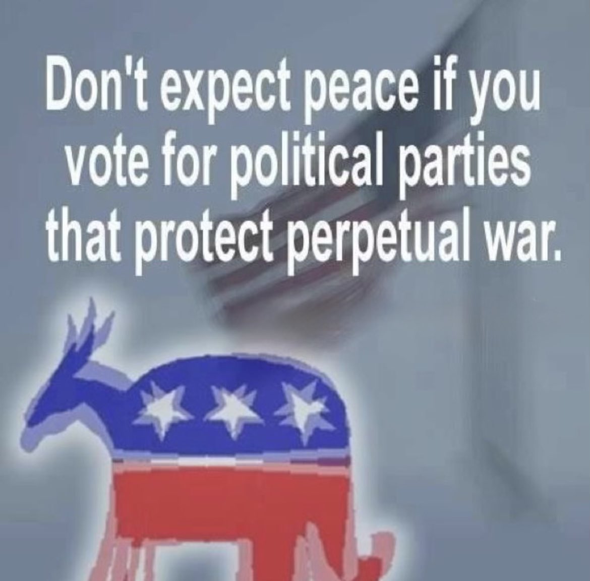 sharpe_way's tweet photo. Both parties perpetuate endless war. https://t.co/EZRFCebnRK