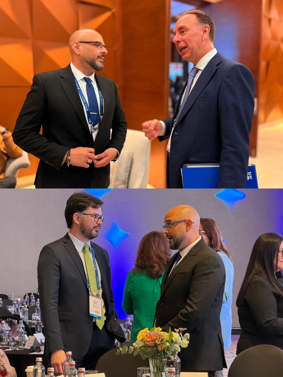 CATA_AgenciaCA's tweet image. En este espacio, la región ha destacado en la mesa ministerial “Conectando las Américas”, con la participación de Honduras, El Salvador y #CATA, abordando el papel de la aviación como motor de desarrollo económico e integración regional.