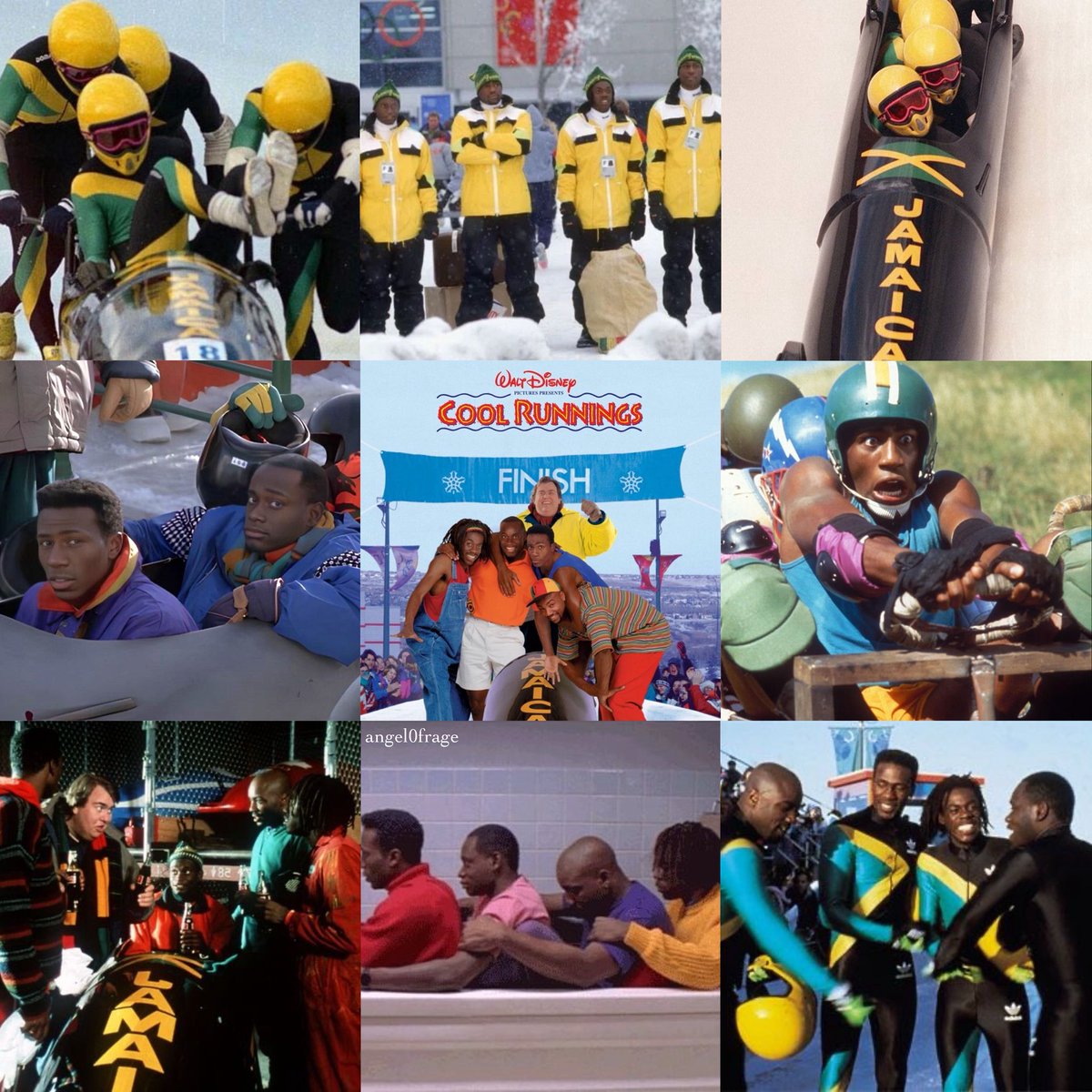 Cool Runnings 

#CoolRunnings #Disney #movie #picture #edit #collage