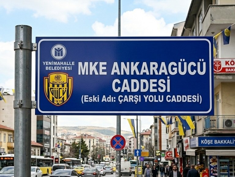 Çarşı Yolu Caddesi artık şanlı MKE Ankaragücü’müzün adıyla yaşıyor.
​Kulübümüzün eski başkanlarından, Ankara Büyükşehir Belediyesi Meclis Üyesi değerli amcam Metin AKYÜZ’e, bu anlamlı önergesi için teşekkürler.
​Vefan ve emeğin için sağ ol var ol amca!" <a href="/metinakyuz06/">Metin Akyüz</a> <a href="/Ankaragucu/">MKE Ankaragücü</a>