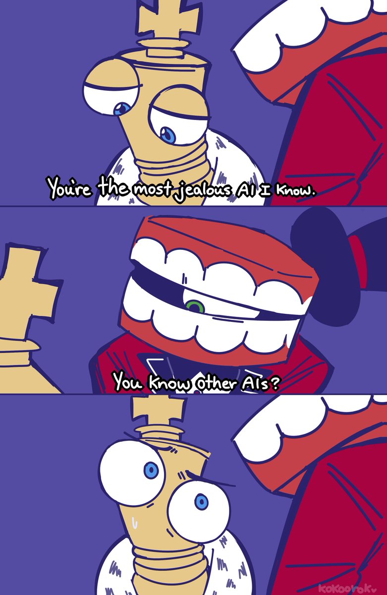 korok yandere caine era tweet media
