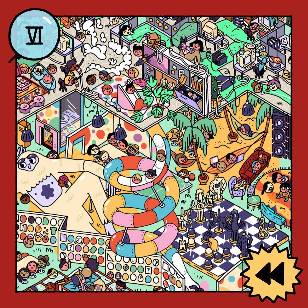 hiro22_k's tweet image. 私たちは出勤し、一日中ゲームをしました。 ドット ドメインでは仕事はなくてすべて遊びです！ #TwoDotsScavengerHunt socialpoint.es/games/two-dots #twodots