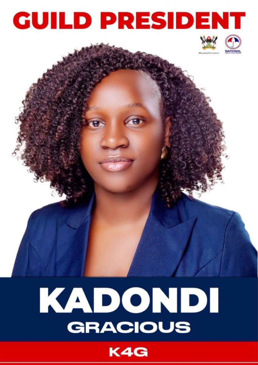 mutyaba01's tweet photo. Makerere students, tomorrow is the day!
Show up, make your voice count, and vote @kadondigracious for Guild President.
Leadership that listens. Vision that delivers.
#VoteKadondi #MakerereDecides https://t.co/eTGl1mJPEv