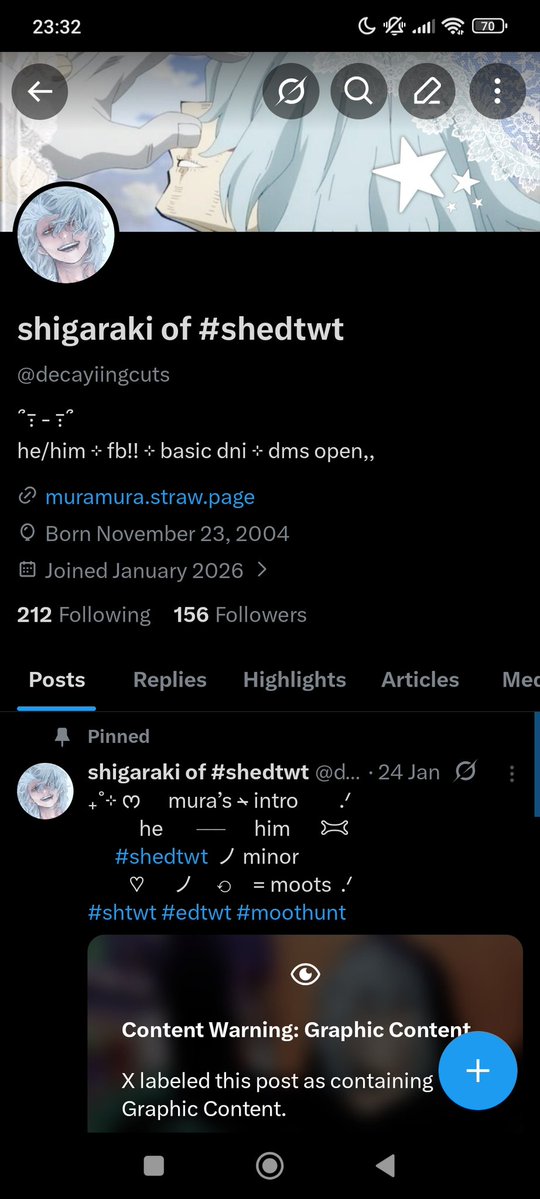 shuji nakaumi of #shedtwt tweet media