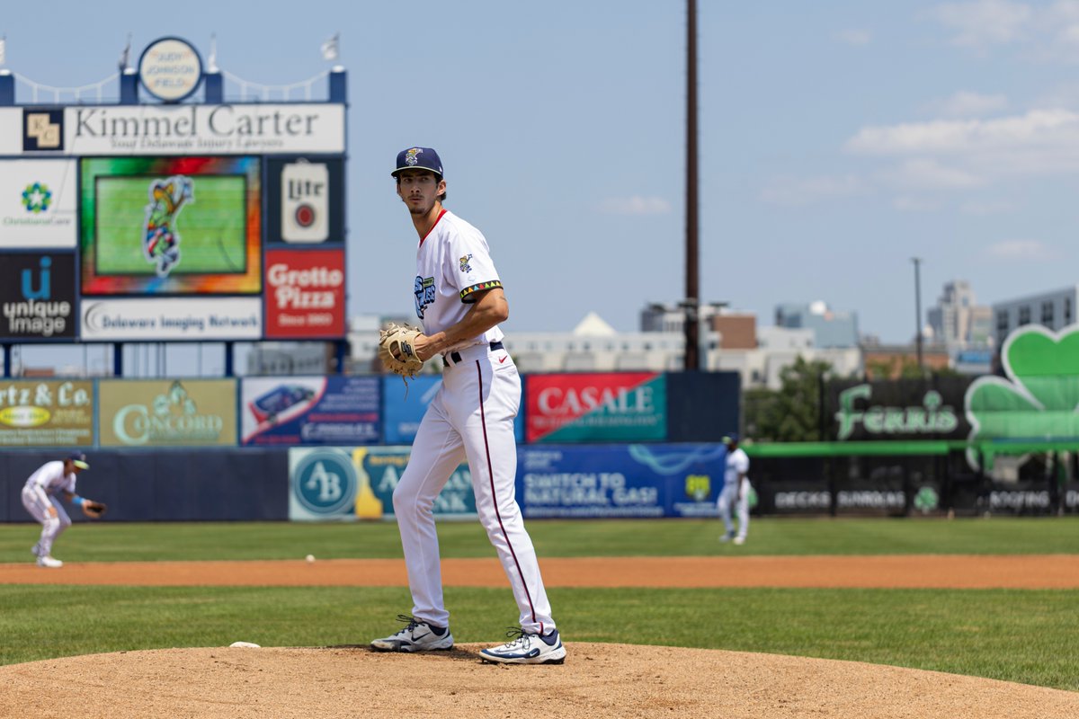 WilmBlueRocks's tweet photo. .@yoelon52 gets the start for the 'Rocks tonight in Hudson Valley 🦝
First pitch is scheduled for 6:35 PM this evening
#LetsGoRocks 🪨 https://t.co/nhuJ5fRYAB