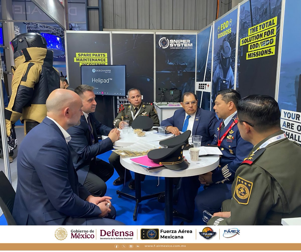 Feria Aeroespacial México tweet media