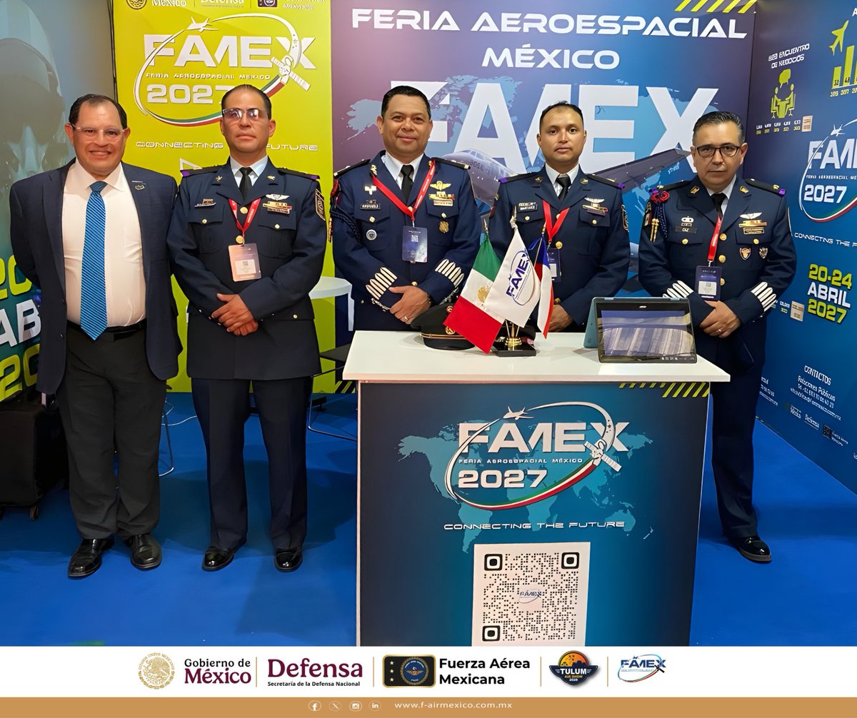 Feria Aeroespacial México tweet media