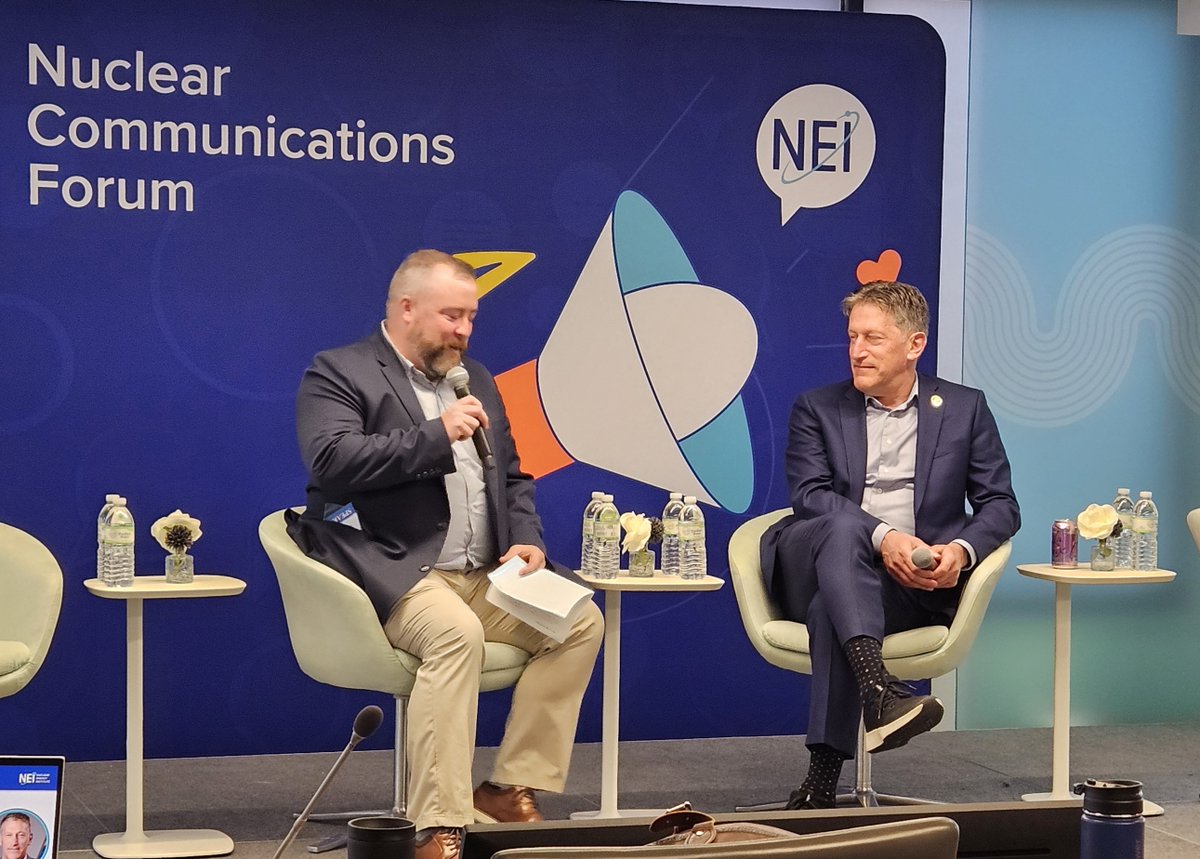 holtecintl's tweet photo. Momentum for nuclear energy was on full display at the @NEI Nuclear Communications Forum during a fireside chat featuring our very own Patrick O’Brien, Director of Government Affairs & Communications, and Senator Andrew Zwicker of the New Jersey State Legislature.

The conversation highlighted meaningful progress at the state level, especially in New Jersey, as leaders advance clean, reliable nuclear energy solutions. A key focus was also on workforce development, recognizing the strong motivation among younger generations who are increasingly driven by environmental awareness and the opportunity to be part of a clean energy future.

The discussion also emphasized the strong safety record of nuclear energy and the importance of continued advocacy to help shift public perception and tell a more accurate, forward-looking story about the industry.

Notably, Governor Mikie Sherrill recently signed legislation lifting New Jersey’s 40-year nuclear moratorium and launched a Nuclear Task Force at the Salem Nuclear Power Plant. Through this action, a New Jersey Task Force was established—of which Holtec has a seat, with Patrick O’Brien serving as a member—marking a significant step forward for the state’s nuclear energy future.

Holtec is encouraged by this momentum and remains committed to supporting policies, partnerships, and a workforce that will drive innovation, strengthen energy security, and advance America’s clean energy leadership.

#NEI #NuclearEnergy #CleanEnergy #EnergyPolicy #WorkforceDevelopment #NextGen #Sustainability #Holtec #EnergyFuture #NuclearSafety