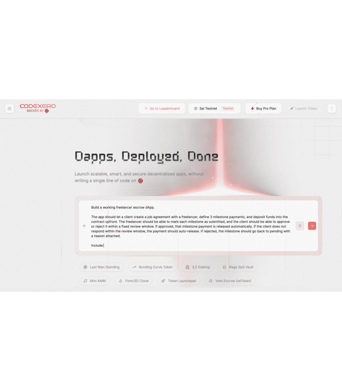 CodeXero (vibecode/acc) tweet media