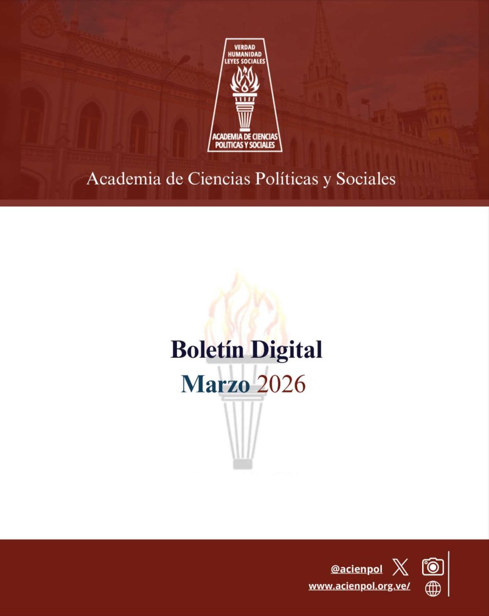 Academia de Ciencias Políticas y Sociales tweet media