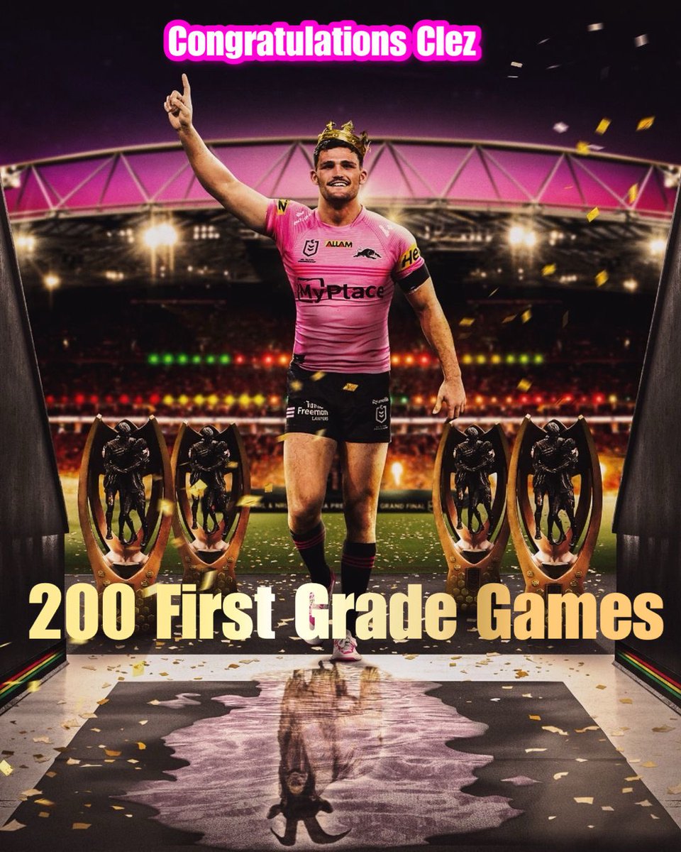 PeterVLang's tweet image. Congratulations Clez, tonight you play your 200th first grade game. It’s been a privilege to watch you play over the last 10 years.  Here’s to the next 200. 
#PantherPride
