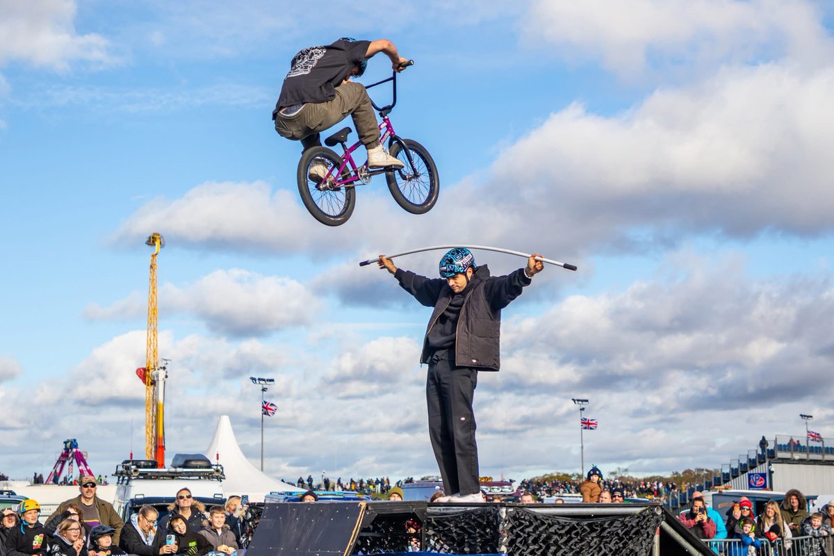 Fusion__Extreme's tweet photo. Last weekend at @SantaPodRaceway 

BMX shows &amp; have ago sessions! 
Big air, clean tricks, and nonstop energy all day.

Nothing beats the sound of wheels hitting ramps and the crowd going wild!
Already counting down to the next one. https://t.co/l1nyr0qm3z