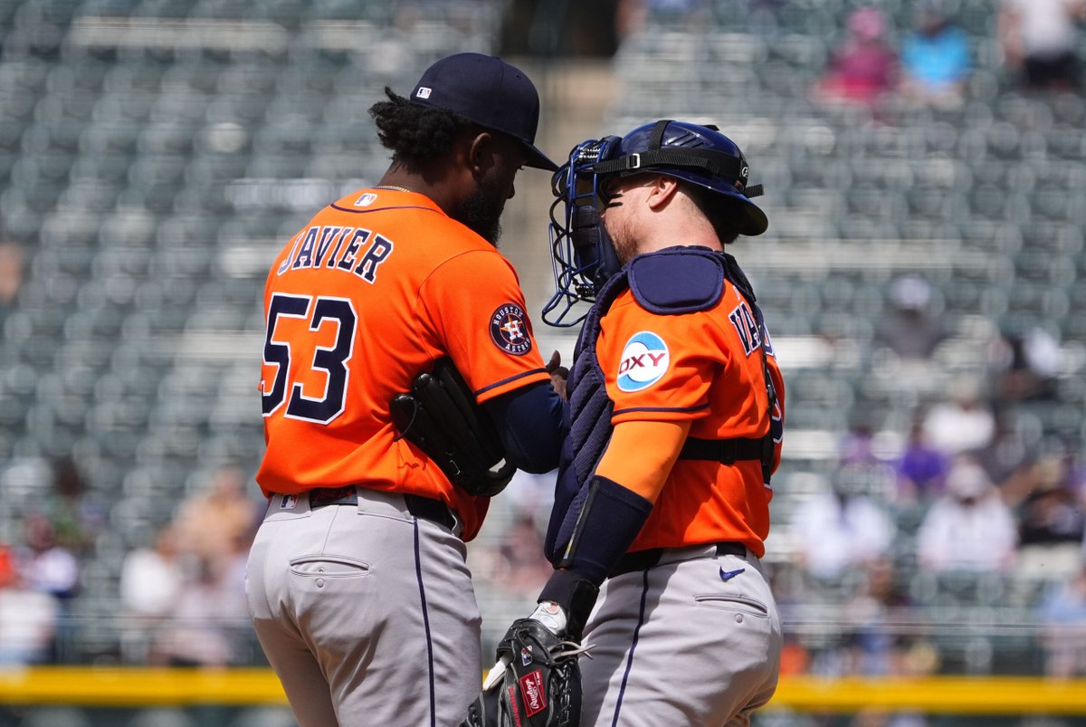 mlbtraderumors's tweet photo. Cristian Javier Exits Start Due To Shoulder Tightness https://t.co/7UCtofJJyR https://t.co/sinbqriYOo