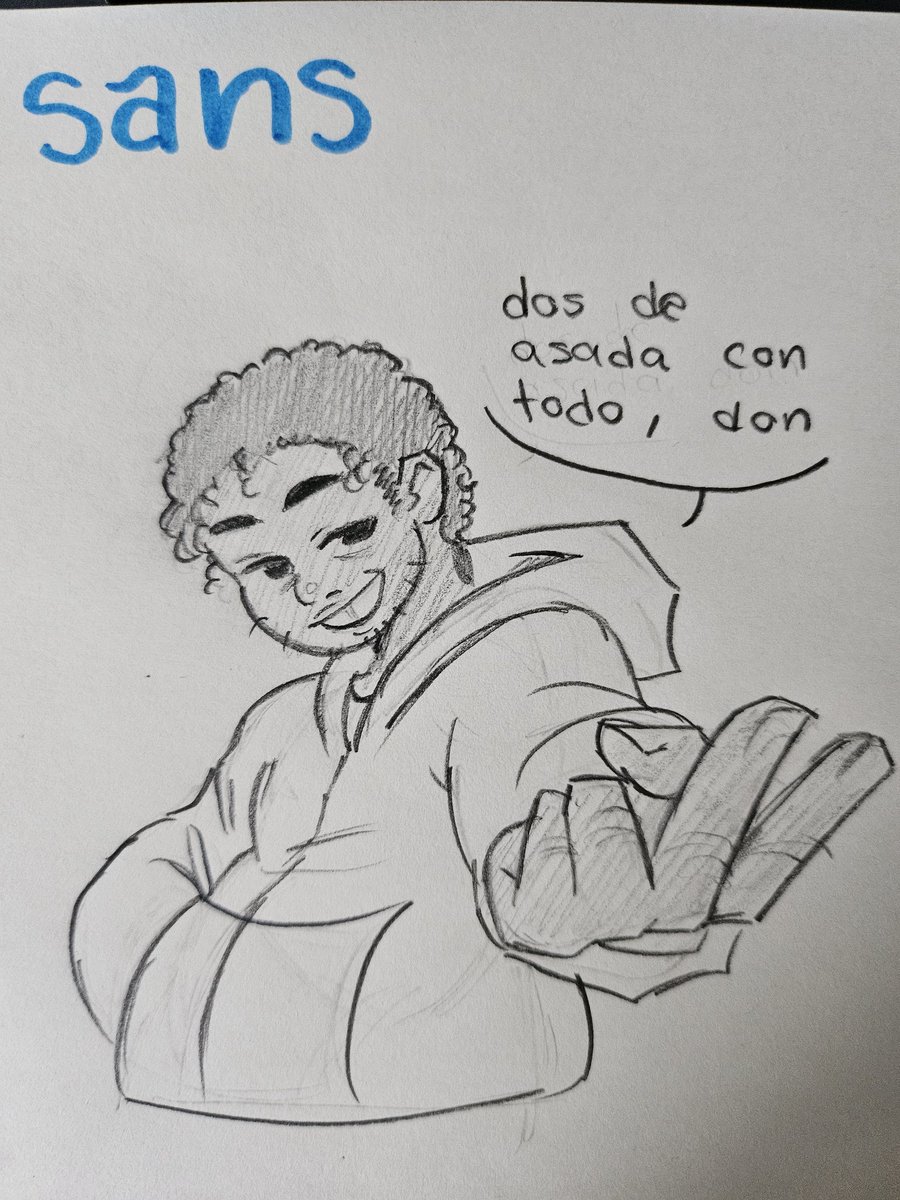 🦴 fer SANS IS MINE tweet media