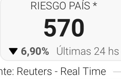 Qué lindo ver al riesgo país debajo de 600 nuevamente… Ojalá lo veamos debajo de 500 en los próximos meses…